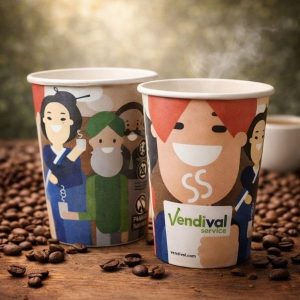 Vasos para café de cartón Vendival