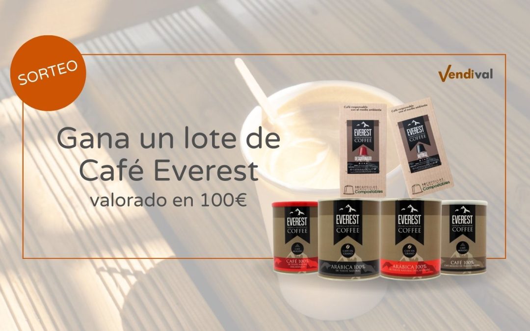 SORTEO | Gana un lote de productos Café Everest con tus compras Vendival