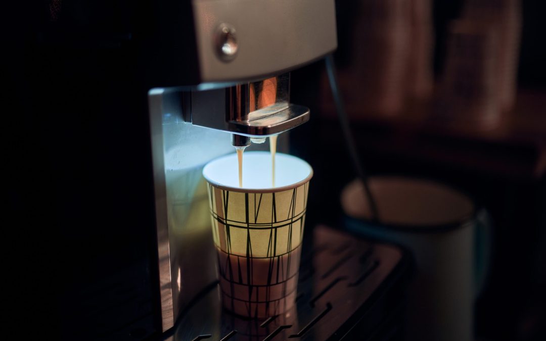 máquina vending de café