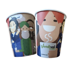 Vasos para café de cartón Vendival