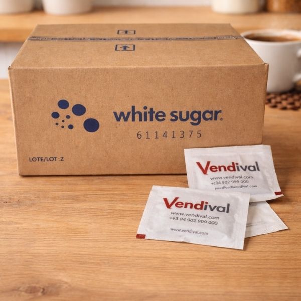 Azúcar Vendival en sobres