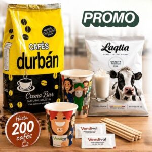 Pack Café Premium Oficina + Leche