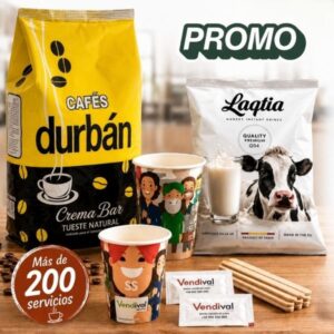 Pack Café Premium Oficina + Leche